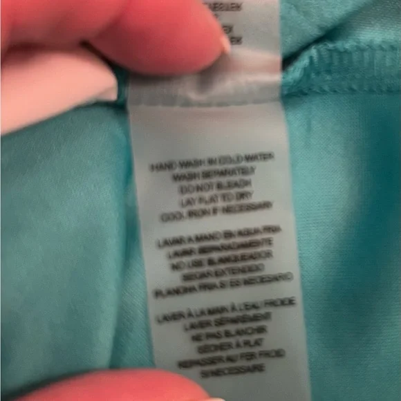 Kensie Teal Colored Mid-Calf Dress, Size 14 - Picture 5 of 5